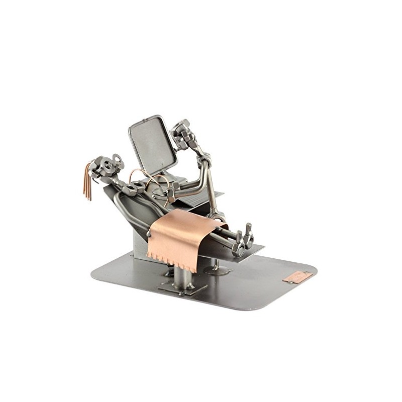Steelman24 I Nuts and bolts sculpture Gynaecologist I Handmade ornaments