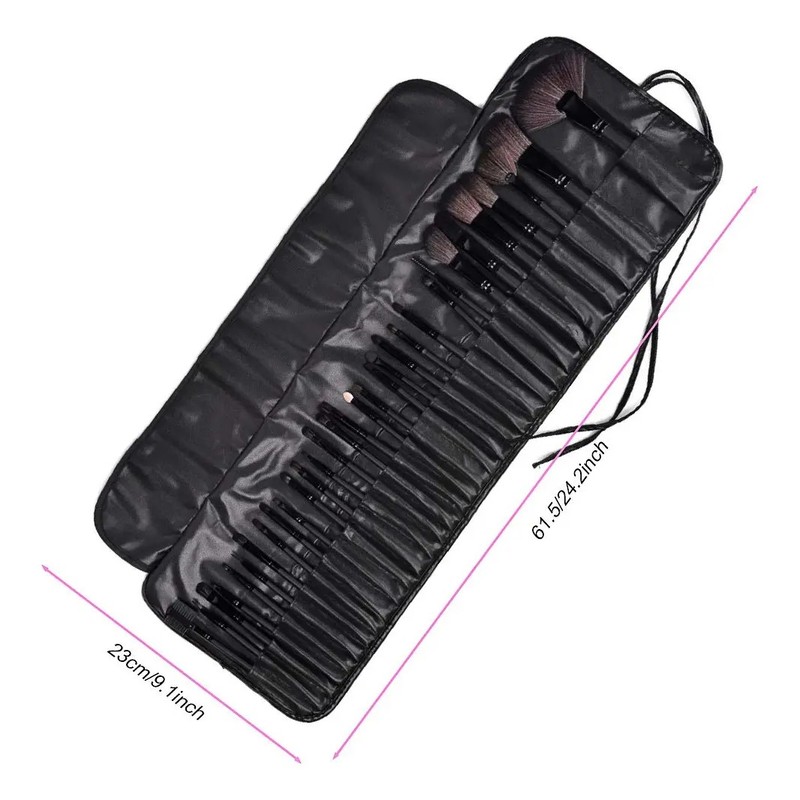 Brochas Pincel De Maquillaje Kit 32 Pcs Profesional Bolsa