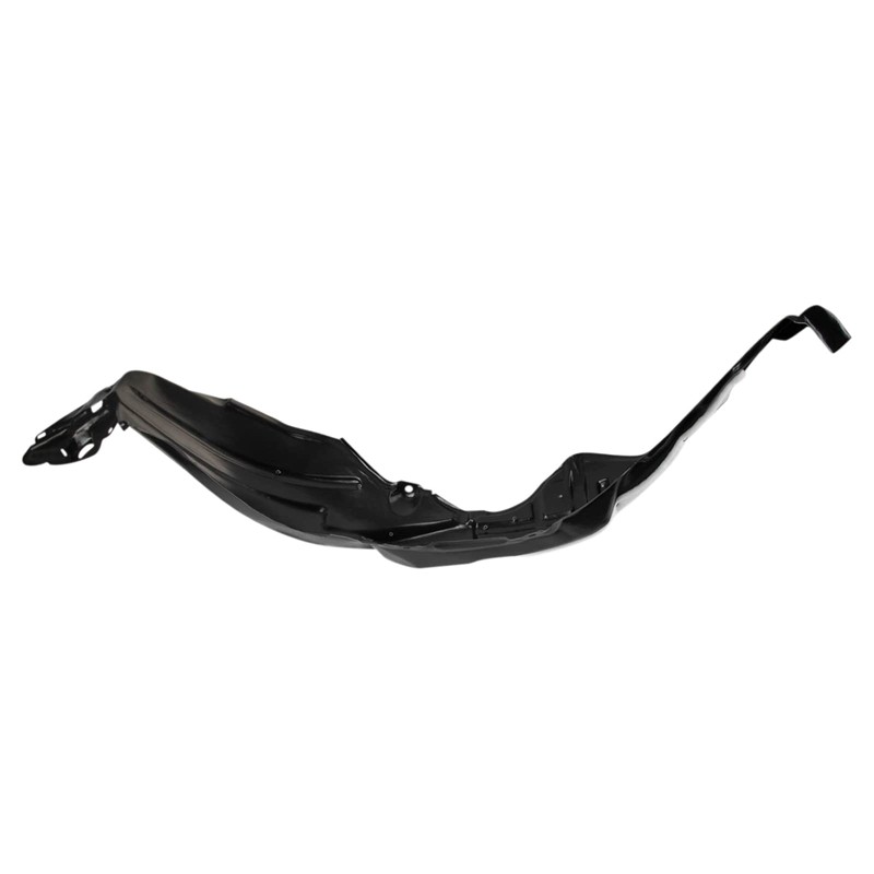 TRQ Front Right Inner Fender Liner Black Passenger Side Compatible