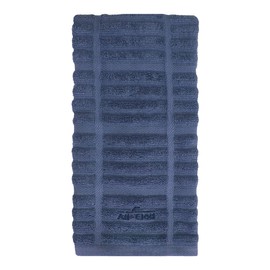 All-Clad Solid Kitchen Towel: Highly Absorbent, Super Soft Long Lasting - 100% Cotton, 17"x30" Tea Towel for Cleaning & Drying Dishes, Pans, Glassware, or Countertops, (1-Pack), Indigo