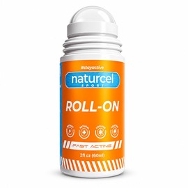Roll-On, Topical Reliever for Aches and Pains of Muscles and Joints, Cooling, Fast Acting, Mess Free Massage Roller, Colorless (2 Fl Oz)