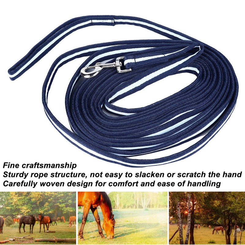 Horse Training Rope Multipurpose Hand Woven Thick Strong Construction Horse