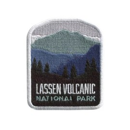 Lassen Volcanic Iron on Travel Patch - Great Souvenir or Gift for travellers