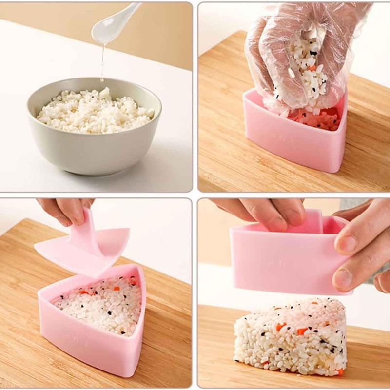 1 pcs Triangle Sushi Mold Kitchen Sushi Making Mould Sushi