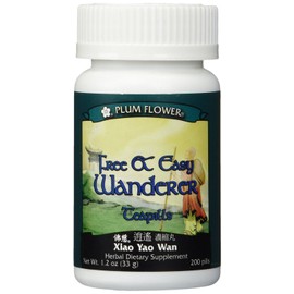 PLUM FLOWER CHINESE TEA Xiao Yao Wan/Free N Easy Wande, 200 CT