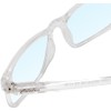 Medspex Blue Light Blocking Reading Glasses +3.50 Clear Crystal Men