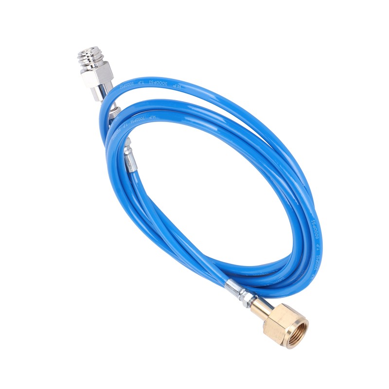 W21.8-14 CO2 Cylinder Refill Adapter with 100in Hose for Filling