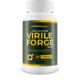 New Vibrations Nutrition Circulation Virile Forge Pro - Our Best Male Circulation Support Formula