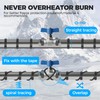 3FT~160FT Water Pipe Heat Cable for Pipe Freeze Protection, Pipe
