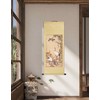 Xzhipeng Traditional Asian Wall Scroll Printed Painting Chinese Japanese Crane