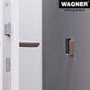 WAGNER Designer Floor & Wall Door Stopper Screw or Glue