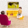 LUNDBY Dolls House Furniture — Living Room TV Set +