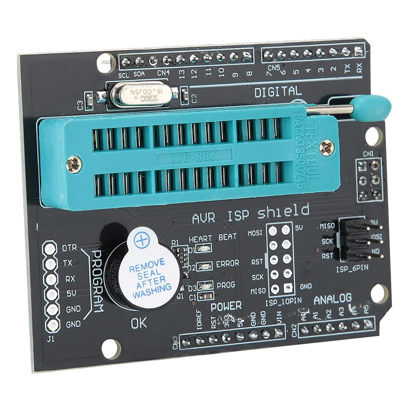 1 Piece Programmer Expansion Card AVR ISP Shield Burning Burn