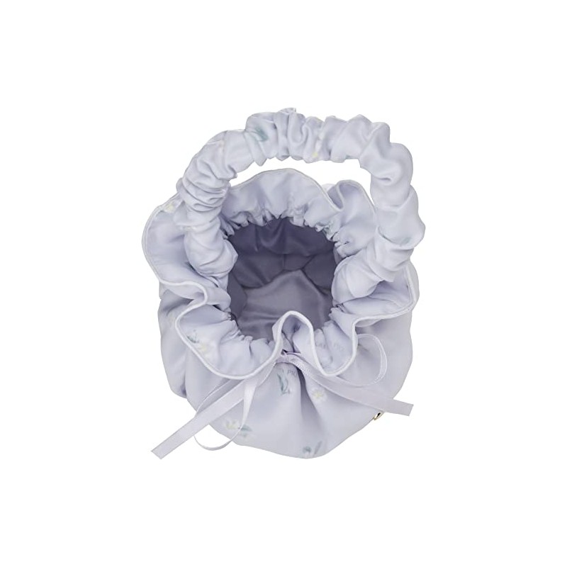 Gelato Pique PWGB225705 Small Floral Drawstring Pouch, blue