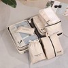 LMX 7 Sets Packing Cubes, Suitcase Organizer, Travel Packing Organisers,