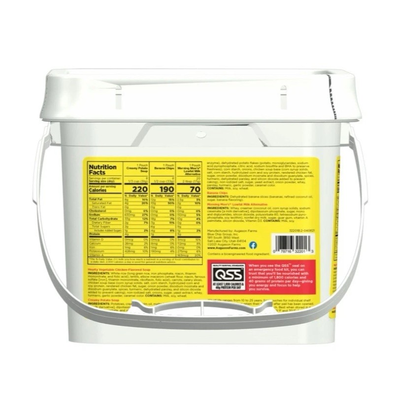 Augason Farms Emergency Food Supply Kit 1 Week 1 Person