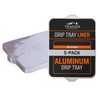 Traeger Grills BAC507 5-Pack Aluminum Drip Tray Liners – Disposable,