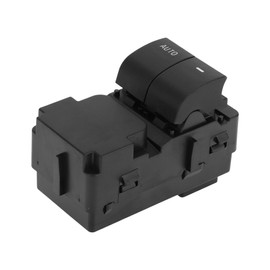 A ABSOPRO Power Window Switch No.7C3Z14529BA Front Left Driver Side Window Control Switch for Ford E-150 E-250 E-350 2009-2019 Black