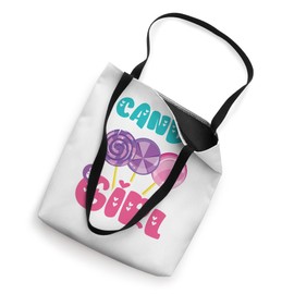 Cute Candy Girl Shirt Sweet Tooth Rainbow Cotton Candy Shirt Tote Bag