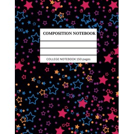 Star Design Composition Notebook