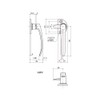 中西 Industrial Open Window kamurattihandoru R DC – 630 