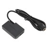 DRE18 DC Coupler Dummy Battery with Power Adapter for EOS