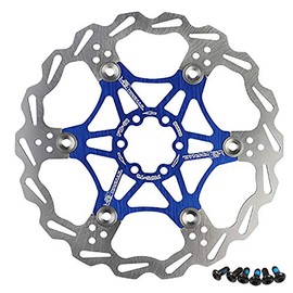 Scheibenbremsrotor, Mountainbike, Scheibenrotor, Fahrrad-Schwimmrotor, Fahrradzubehör, blau, 203 mm