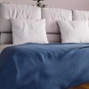 Soleil d'ocre Adele Bedspread, Sofa Throw, Polycotton, Blue, 180 x