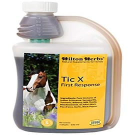 Hilton Herbs 71420 Tic-X First Response Horse Food, 1.05 Pint