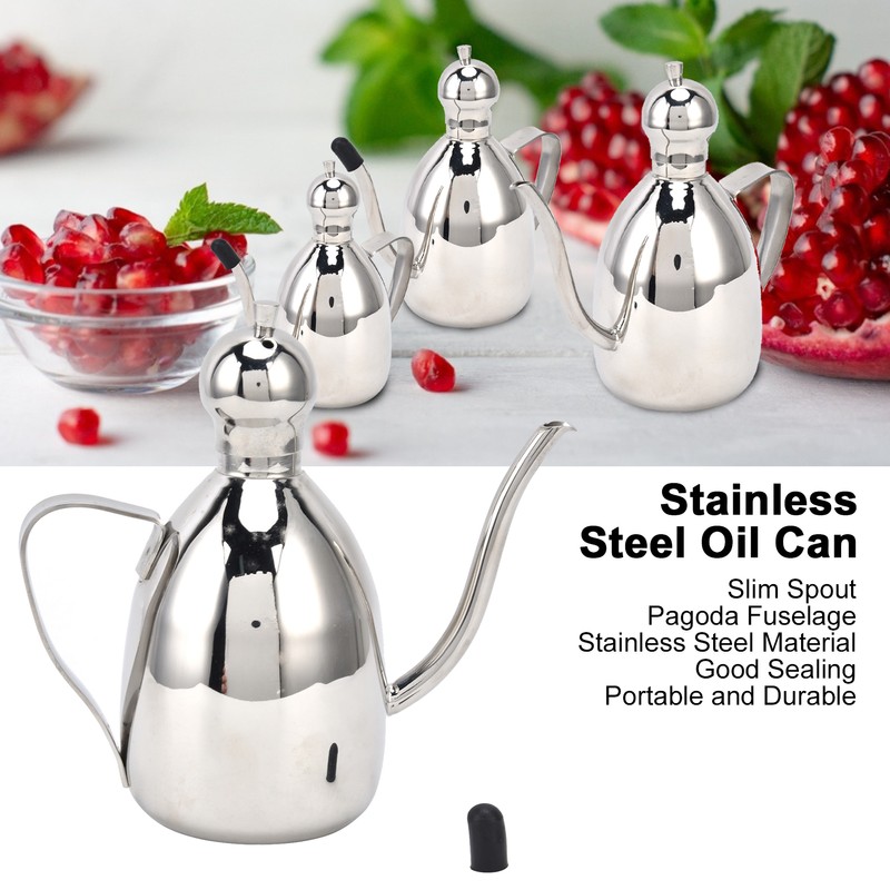 Stainless Steel Oil Can Portable High Water Tightness Stainless Steel