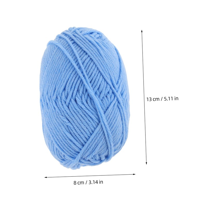 KONTONTY 1 Roll Professional Multi Function Cotton Yarn for DIY
