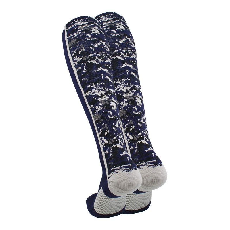 TCK Digital Camo OTC Socks (Navy, Small)