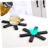 SHOWERORO Folding Pot Holder Kitchen Mat Heat Resistant Pad Insulation