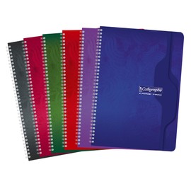 Clairefontaine Calligraphe Caligraphe 7016 2407 spiral binding, 100 pages, A4, squared, 70 g