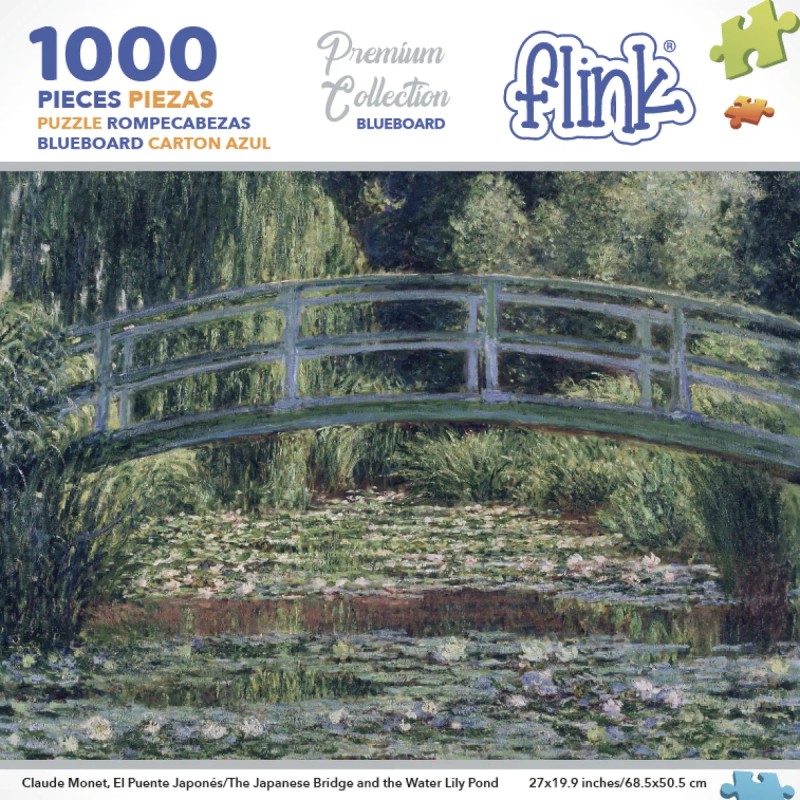 Rompecabezas Puente Japones De Monet 1000 Piezas Flink