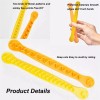 2pcs Fancy Cut Egg Cooked Eggs Cutter Lace Egg Slicer