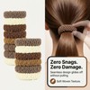 ZUBIV Soft Elastic Hair Scrunchies for Women