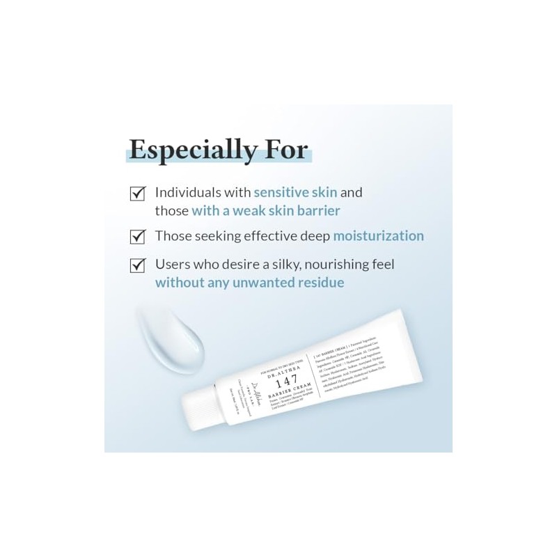 Dr.Althea Azulene 147HA - Intensive Soothing Cream - Vegan &