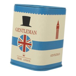 TOVINANNA Box Blade Storage Box Safety Razor Blade Bank Razor Travel Case Blade Disposal Container Blade Disposal Case for Salon Men Razor Blade Disposal Razor Blade Holder Blue Iron