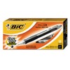 BIC VLG11BK Velocity Retractable Ballpoint Pen, Black Ink, 1mm, Medium,