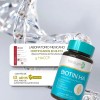 Biosuple Biotina Ácido Hialurónico Vitaminas 60 Cápsulas Uñas Cabello