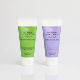 Preeti [1+1+1] Daily Moisture Hand Cream 2 Types Cica Classic Cotton Musk 50ml, [3 pieces] Cica Classic 50ml / 프레티 [1+1+1] 데일리 모이스처 핸드크림 2종 시카클래식 코튼머스크 50ml , [3개구성] 시카클래식 50ml