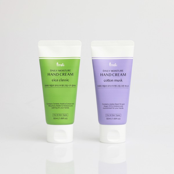 Preeti [1+1+1] Daily Moisture Hand Cream 2 Types Cica Classic