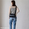 VITAFELICE Women's One-Shoulder Square Handbag, inb-10168p, Black