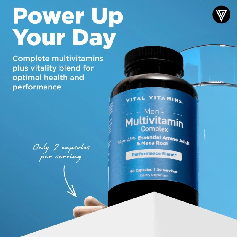 Multivitamínico Para Hombres Con Aminoácidos Esenciales
