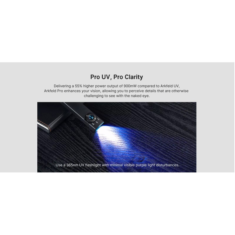 Olight Arkfeld Pro Dragon CW Flat EDC Flashlight (LED Light,