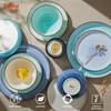 Sweese Plates and Bowls Sets, 18 Piece Dinnerware Set Porcelain