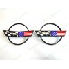 AUTO 2PC Black Front Rear Gas Lid Blue Cross US