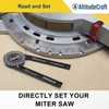 AltitudeCraft Precision Aluminum Miter Saw Protractor | 7.28-Inch Rust-Resistant Angle