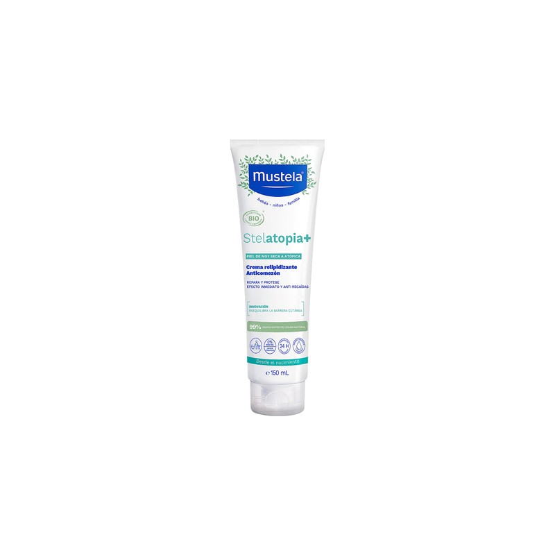 Mustela Stelatopia+, Crema Corporal Relipidizante, 150ml